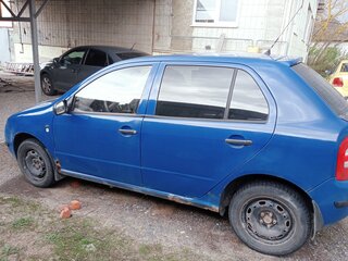 2002 Skoda Fabia I, синий, 139543 рублей, вид 3