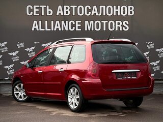 2005 Peugeot 307 I Рестайлинг, красный, 445000 рублей, вид 5