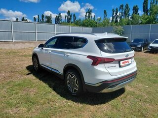 2021 Hyundai Santa Fe IV Рестайлинг, белый, 2820000 рублей, вид 4