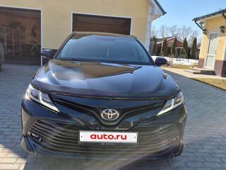 2020 Toyota Camry VIII (XV70), синий, 3250000 рублей, вид 1
