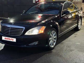 2006 Mercedes-Benz S-Класс 320 V (W221), чёрный, 1200000 рублей, вид 2