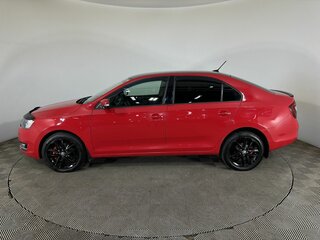 2018 Skoda Rapid I Рестайлинг, красный, 1360000 рублей, вид 5
