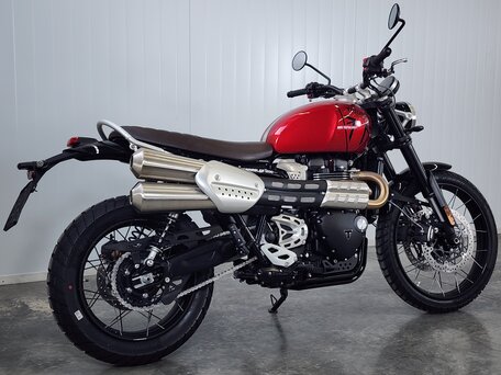 2024 Triumph Scrambler, красный, 1339000 рублей, вид 2
