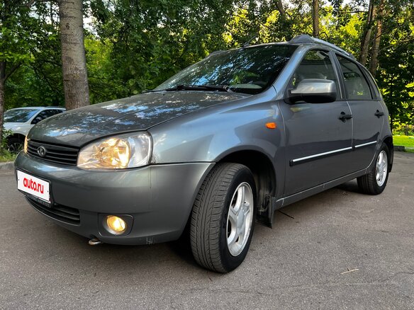 2011 Lada (ВАЗ) Kalina I, серый - вид 3