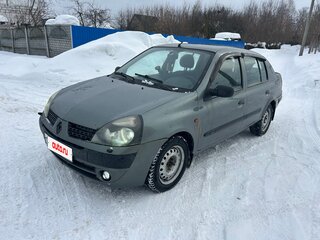 2002 Renault Symbol I Рестайлинг, серый, 240000 рублей, вид 1
