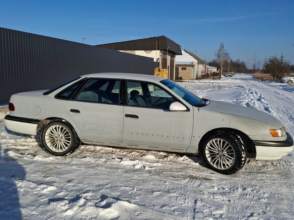 1992 Ford Taurus II, белый, 140000 рублей - вид 6