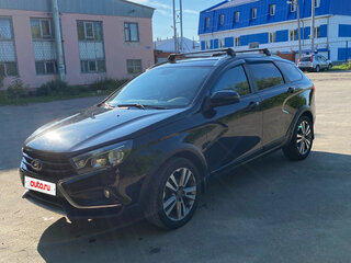 2020 Lada (ВАЗ) Vesta SW Cross I, чёрный, 1150000 рублей, вид 2