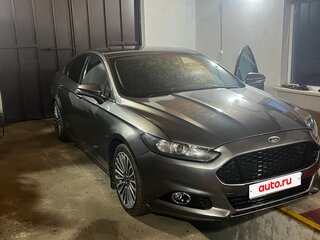 2014 Ford Fusion (North America) II, серый, 1050000 рублей, вид 4
