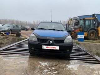 2005 Renault Symbol I Рестайлинг, синий, 200000 рублей, вид 2