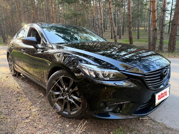 2015 Mazda 6 III (GJ) Рестайлинг, чёрный, 2100000 рублей - вид 5