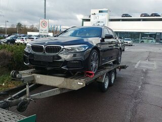 2019 BMW 5 серии 540d xDrive VII (G30/G31/G38), чёрный, 5500000 рублей, вид 2