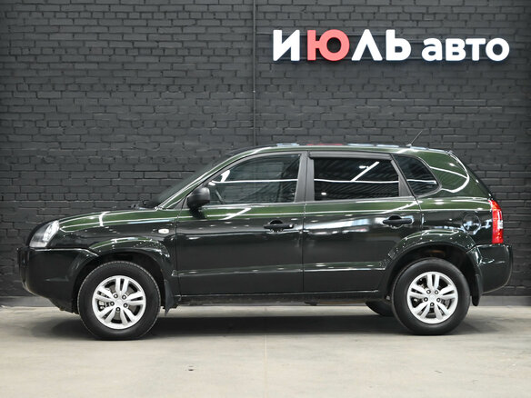 2008 Hyundai Tucson I, зелёный, 820000 рублей - вид 8