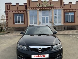 2006 Mazda 6 I (GG) Рестайлинг, чёрный, 520000 рублей, вид 2