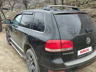 2003 Volkswagen Touareg I, чёрный, 650000 рублей, вид 3