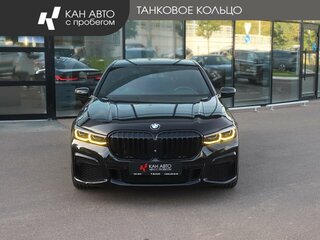 2020 BMW 7 серии Long 730Ld xDrive VI (G11/G12) Рестайлинг, чёрный, 5900000 рублей, вид 2