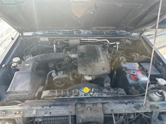 1998 Mitsubishi Pajero II Рестайлинг, зелёный, 1300000 рублей - вид 12