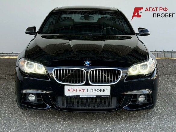 2016 BMW 5 серии 528i xDrive VI (F10/F11/F07) Рестайлинг, чёрный, 1890000 рублей - вид 1