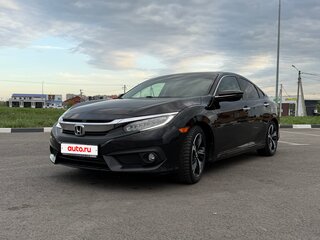 2017 Honda Civic X, чёрный, 1490000 рублей, вид 2