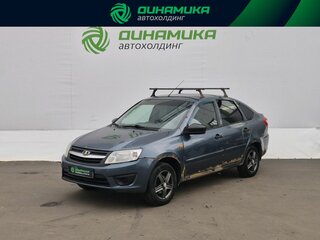 2014 Lada (ВАЗ) Granta I, синий, 187000 рублей, вид 1