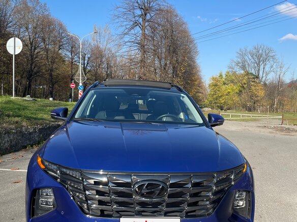 2023 Hyundai Tucson IV, синий, 3400000 рублей - вид 1