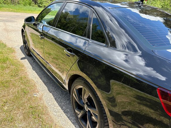 2019 Audi A4 V (B9), чёрный - вид 7