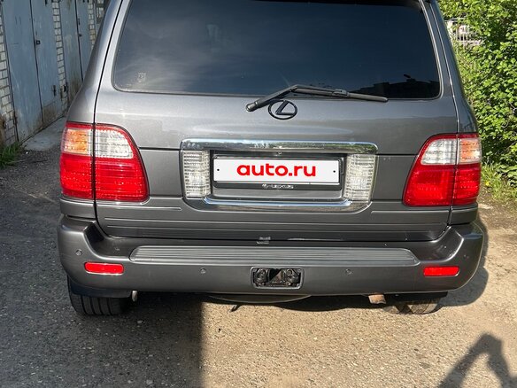 2004 Lexus LX 470 II Рестайлинг, серый, 2800000 рублей - вид 4