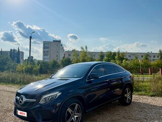 2017 Mercedes-Benz GLE Coupe 350 d I (C292), синий, 4440000 рублей, вид 2