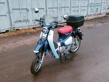 2022 Honda Super Cub, синий, 449000 рублей, вид 1