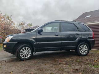 2009 Kia Sportage II Рестайлинг, чёрный, 850000 рублей, вид 3