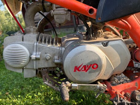 2022 Kayo Basic TT125, оранжевый, 53000 рублей, вид 2