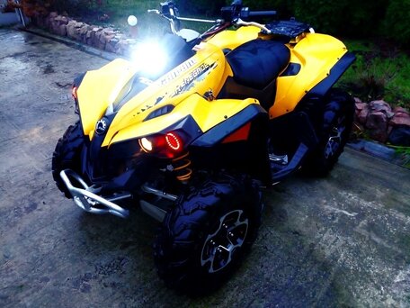 2010 BRP Can-Am Renegade 800, жёлтый, 600000 рублей, вид 5