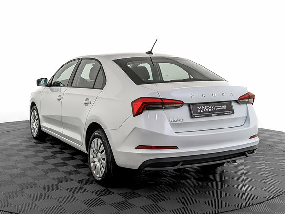 2021 Skoda Rapid II, белый, 1235000 рублей - вид 6