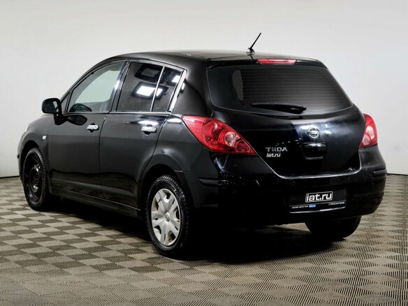2012 Nissan Tiida I Рестайлинг, чёрный - вид 6