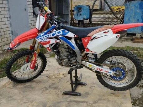 2007 Honda CRF 450R, белый, 195000 рублей, вид 1