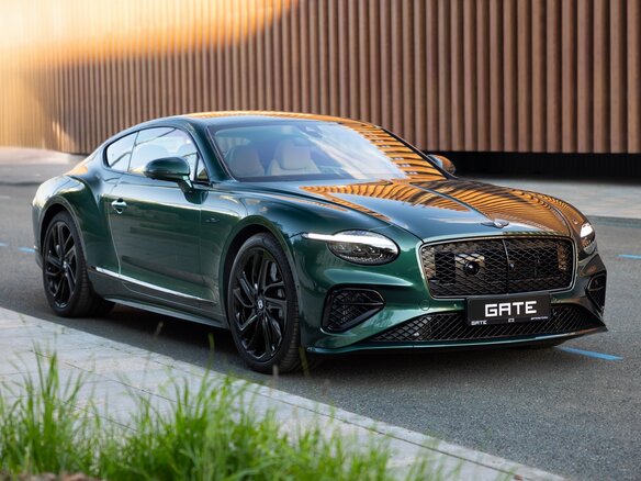 2025 Bentley Continental GT Speed IV, зелёный - вид 7