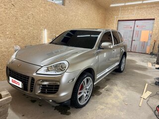 2008 Porsche Cayenne Turbo I Рестайлинг (957), бежевый, 1500000 рублей, вид 1
