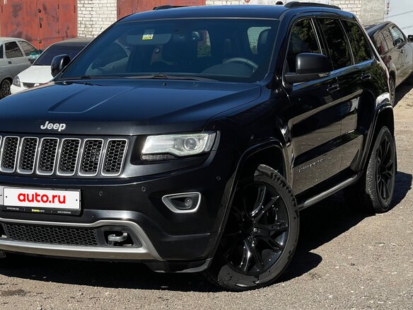2014 Jeep Grand Cherokee IV (WK2) Рестайлинг, чёрный, 2630000 рублей - вид 2