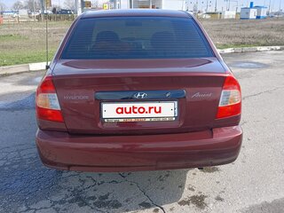 2007 Hyundai Accent ТагАЗ II, красный, 330000 рублей, вид 4