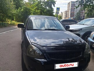 2010 Lada (ВАЗ) Priora I, чёрный, 410000 рублей, вид 2