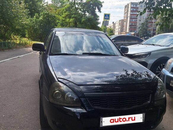 2010 Lada (ВАЗ) Priora I, чёрный, 410000 рублей - вид 1