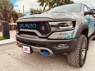 2022 Ram 1500 Crew Cab TRX V, синий, 12000000 рублей, вид 4