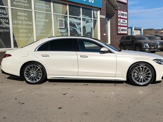 2021 Mercedes-Benz S-Класс 500 Long 4MATIC VII (W223), белый, 11850000 рублей, вид 3