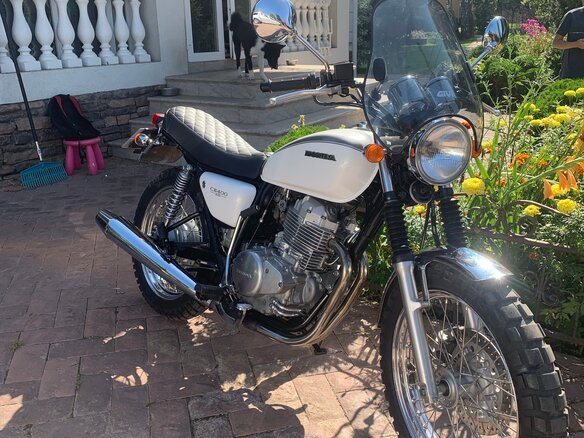 2008 Honda CB 400SS, белый, 430000 рублей - вид 4