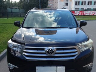 2011 Toyota Highlander II (XU40) Рестайлинг, чёрный, 2100000 рублей, вид 2