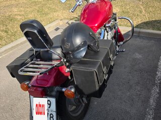 1998 Honda VF 750, красный, 350000 рублей, вид 4