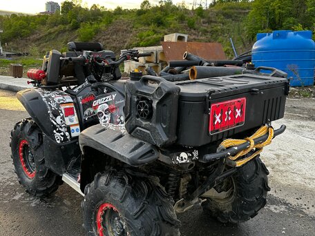 2014 Yamaha Grizzly 700, чёрный, 899000 рублей, вид 3