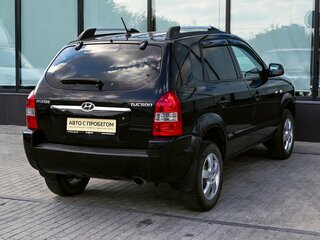 2007 Hyundai Tucson I, чёрный, 554000 рублей, вид 5