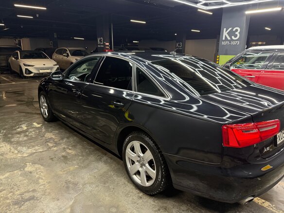 2014 Audi A6 IV (C7), чёрный, 1650000 рублей - вид 2