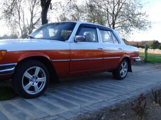1980 Mercedes-Benz S-Класс 300 I (W116), белый, 760000 рублей, вид 1