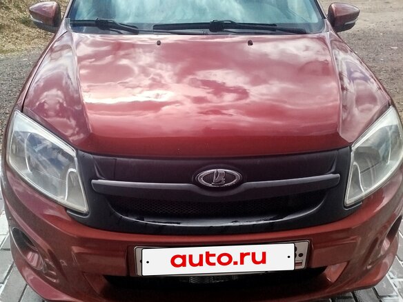 2016 Lada (ВАЗ) Granta Sport I, красный, 1200000 рублей